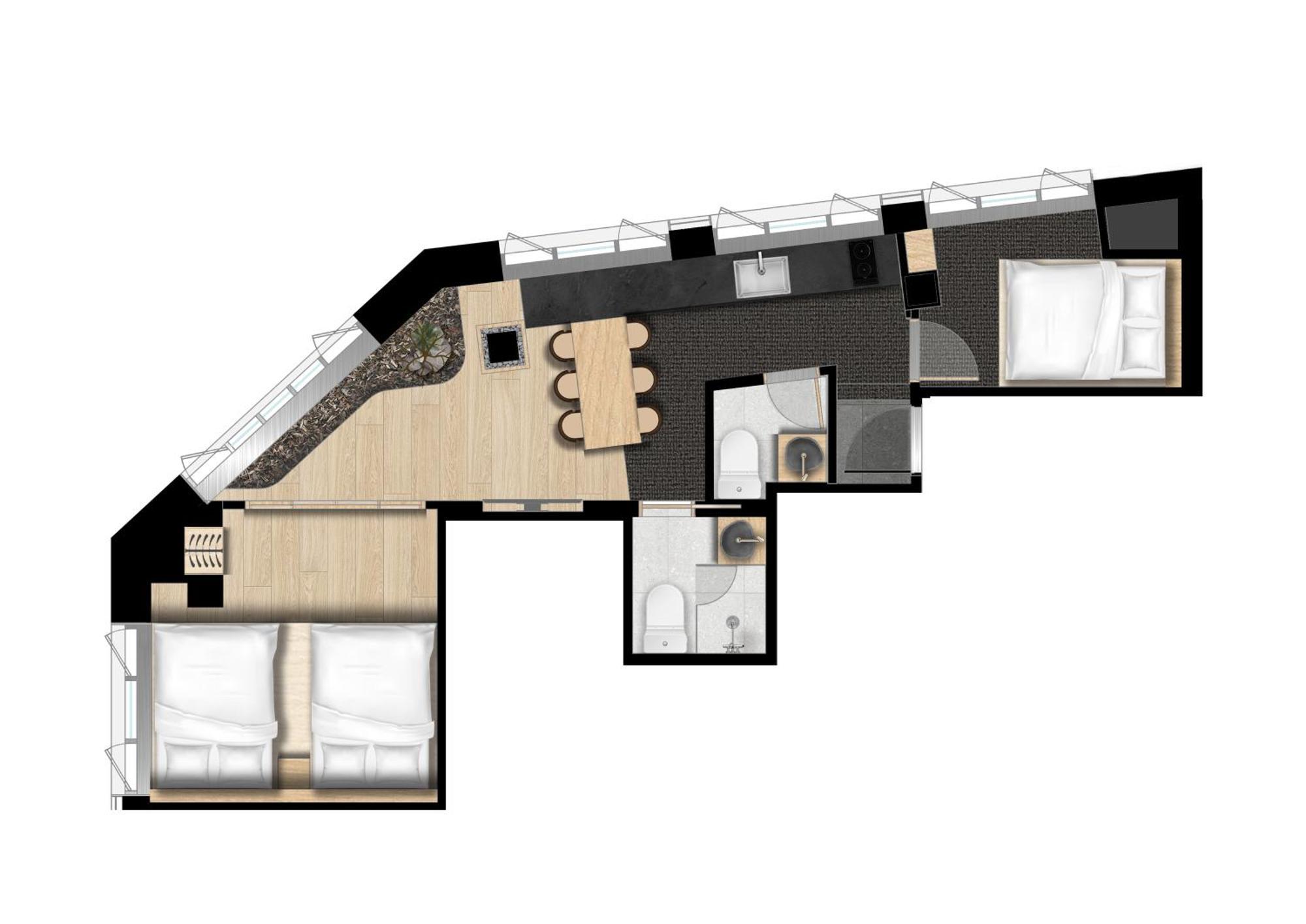 Uh Suite Central Seoul Luaran gambar